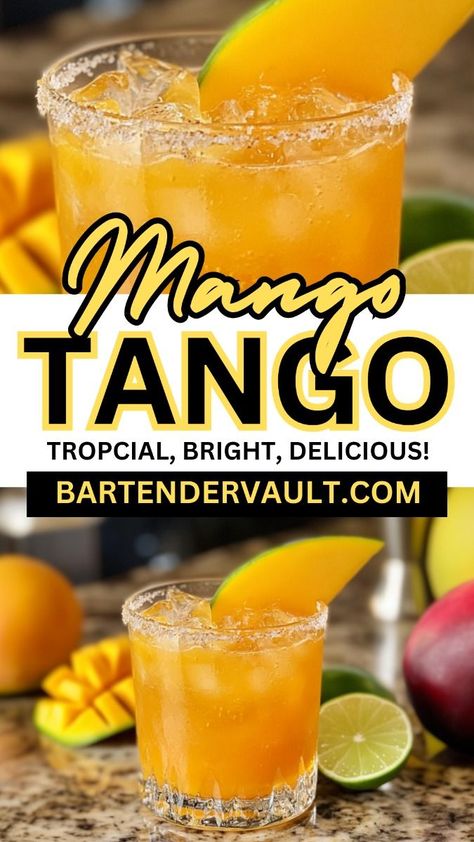 47 Easy Vodka Cocktail Recipes You'll Absolutely Love (2025) 42 Mango Vodka Cocktail, Mango Tango Drink Recipes, Mango Vodka Drinks Recipes, Mango Cocktail Recipes, Mango Tango Drink, Pineapple Vodka Drinks, Woo Woo Cocktail, Mango Cocktails, Easy Vodka Cocktails