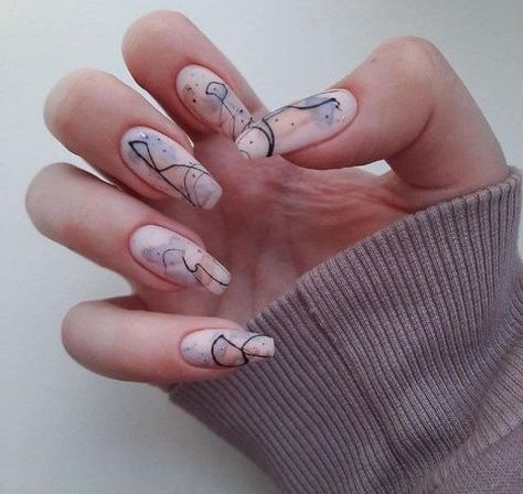 White Nails Lines, Sofisticated Nails, Trendy Nails Coffin, Nails Lines, Acrylic White Nails, Lines Nails, Nails Acrylic White, Emoji Nails, Nail Ideas Trendy