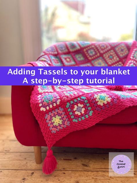 Blanket Ideas, Crochet Granny Square Blanket, Your Crochet, Granny Square Blanket, Crochet Tutorials, Square Blanket, Crochet Throw, Crochet Blankets, Blanket Crochet