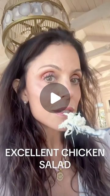 Bethenny Frankel on Instagram: "At the level CHICKEN SALAD #yum #chickensalad #lordswork #bethennymademetryit #bethennymademebuyit #recipe" Copycat Chick Fil A Chicken Salad, Honey Baked Ham Chicken Salad Recipe, Bethany Frankel Chicken Salad, Quick Chicken Salad Recipe, Bethenny Frankel Recipes, Bethany Frankel Recipes, Bethany Frankel, Instagram Recipes, Work Lunches