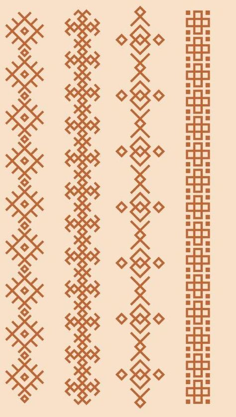 Geometric Embroidery Motifs, Saudi Pattern, Habesha Dress, Ethiopian Dress, Habesha Kemis, Arabic Pattern, Mandala Design Pattern, Abstract Pattern Design, Digital Borders Design