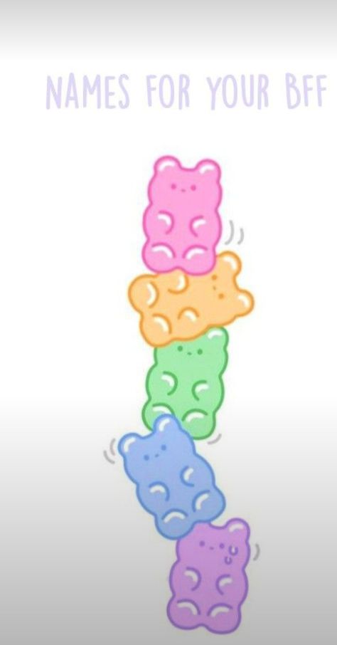 Sour Gummy Worms, Jelly Bears, Friendship Tattoos, Gummy Worms, Gummy Bear, Cartoon Clip Art, Bear Cartoon, Gummy Bears, Anatomy