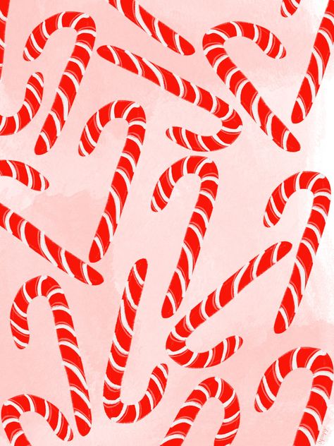 Christmas Candy Drawing, Peppermint Aesthetic, Candy Drawing, Christmas Peppermint, Candy Cane Lane, Girly Christmas, Sugar Plum Fairy, Sugar Plum, Christmas Candy