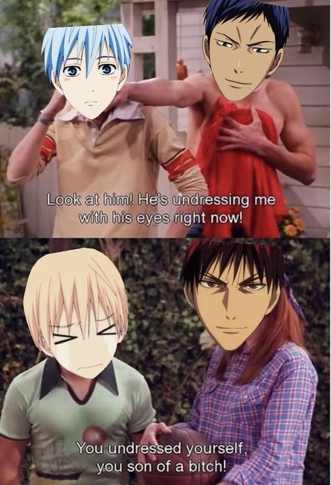 Manga Meme, Kurokos Basketball, Kuroko No Basket Characters, Basketball Memes, Kuroko's Basketball, Random Memes, Anime Jokes, Everything Is Awesome, Anime Meme