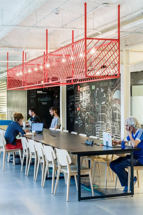 Google Campus, Open Office Space, Google Office, Office Pantry, Community Table, Office Tour, Coworking Office, Decoration Restaurant, Collaboration Space