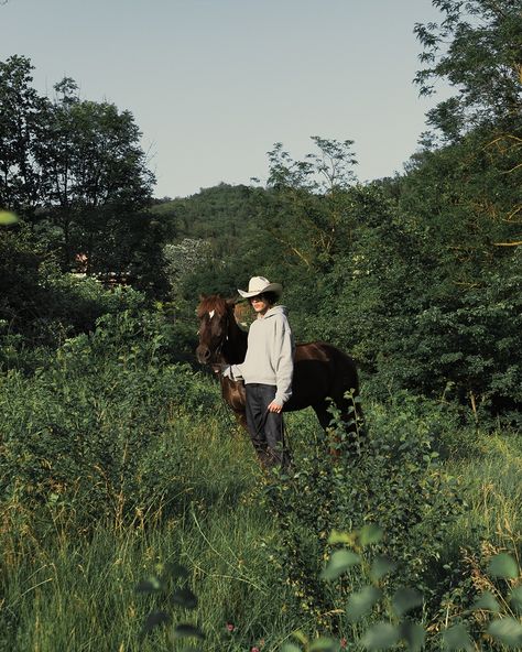 “Wild Nature” Winchester Capsule by Turteen . . . #13 #turteen #streetwear #cowboy Green Cowboy Aesthetic, Green Land, Cowboy Aesthetic, Western Vibes, Boys Life, Western Aesthetic, Green River, Ranch Life, Rustic Living