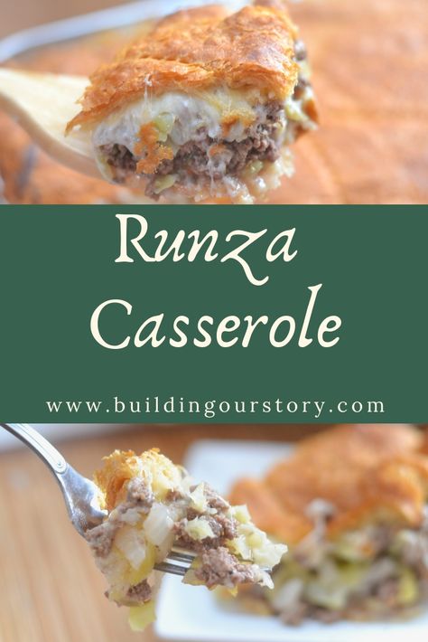 Runzas Recipe, Runza Recipe, September Meals, Runza Casserole, Crescent Rolls Recipe, Casserole Easy, Hamburger Recipes, Beef Casserole, Easy Casserole Recipes