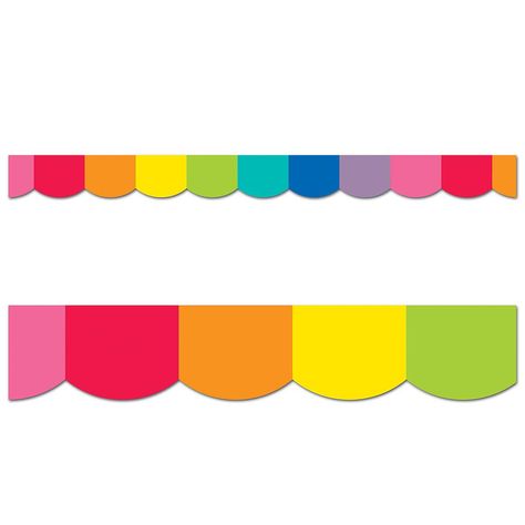 Boarders For Bulletin Boards, Trendy Classroom, Rainbow Border, Classroom Borders, Classroom Accessories, Diy Preschool, Preschool Classroom Decor, Carson Dellosa, Hand Crafts For Kids