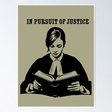 Get my art printed on awesome products. Support me at Redbubble #RBandME: https://www.redbubble.com/i/poster/Legal-Advocate-Female-Lawyer-Portrait-Art-by-HolyHuesGallery/161128637.LVTDI?asc=u Lawyer Drawing Woman, Advocate Aesthetic Female, Lawyer Aesthetic Female, Lawyer Portrait, Lawyer Poster, Lawyer Art, Law Poster, Law Art, Painting For Office