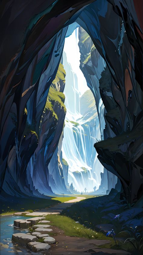 cave, background , big, masterpiece, fantasy, larg Magical Cave Illustration, Fantasy Cave City, Fantasy Cave Art, Fantasy Cave, Cave Illustration, Cave Landscape, Cave Background, Cave Photography, Cave City