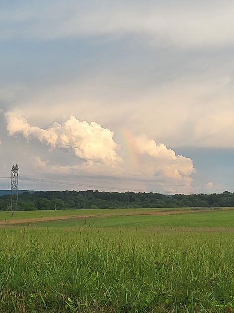 Spring Storm Aesthetic, Summer Clouds Aesthetic, Aestethic Clouds, Cloudy Field Aesthetic, Sunny Clouds Aesthetic, Aesthetic Weather, Pretty Aesthetic, Summer Sky, Best Friends