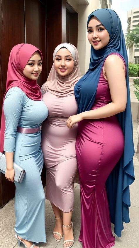 Arabic Beauty Women, Arabic Women Hijab, Big Women Fashion, Hijab Look, Hijab Fashionista, Hijab Trends, Cute Drawing, Muslim Women Fashion, Muslim Women Hijab