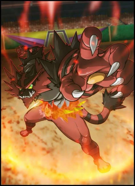 Dark Pokemon, Pokemon Incineroar, Pokemon Alpha, Dark Pokémon, Starter Pokemon, Fire Pokemon, Pokemon Official, Fanart Wallpaper, Pokemon Backgrounds