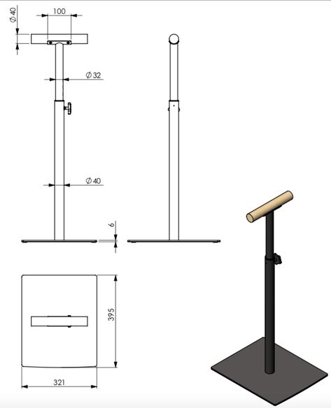 Home Ballet Barre, Ballet Barres, Ballet Room, Ballerina Room, Ballet Bar, Ballet Practice, Barre Ballet, Human Dimension, Bar Stand