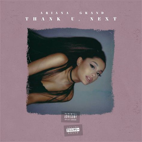 Thank U Next Alternative Cover, Thank U Next Album Cover, Thank U Next, Dorm Wall Decor, Ariana Grande Pictures, Music Artwork, Album Cover Art, Parental Advisory Explicit Content, Thank U