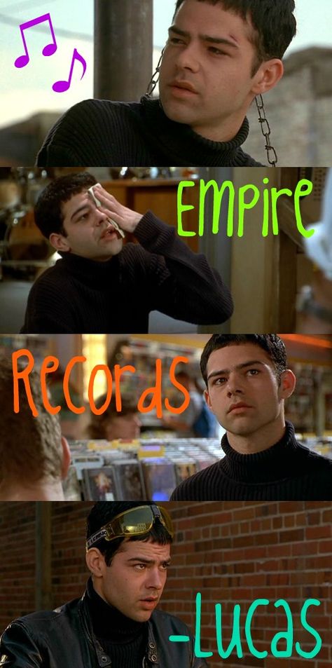 Lucas // Empire Records <3 <3 Empire Records Lucas, Lucas Empire Records, Tim Speedle, Rory Cochrane, Empire Records, Renee Zellweger, Hollywood Actors, Fav Movies, Liv Tyler