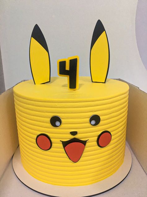 Bolo Pikachu, Pokémon Birthday, Pokemon Birthday, Lucca, Pikachu, Novelty Lamp, Pokemon, Table Lamp, Cake