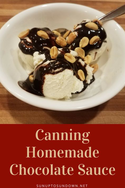 Chocolate Sauce For Canning, Canned Chocolate Sauce, Canning Chocolate Sauce, Canning Chocolate Syrup, Canning Sauces, Canning Syrup, Canning Basics, Christmas Canning, Creative Canning