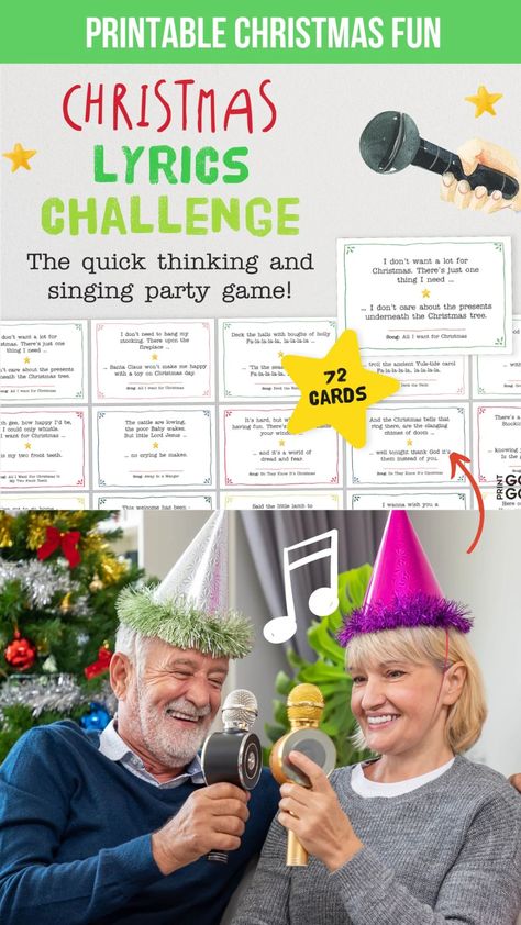 Finish The Christmas Lyrics, Christmas Finish The Lyrics Game, Finish The Lyrics Christmas Songs, Finish The Christmas Song Game, Finish The Lyrics Game, Christmas Song Games, Christmas Tree Game, Popular Christmas Songs, Christmas Songs Lyrics