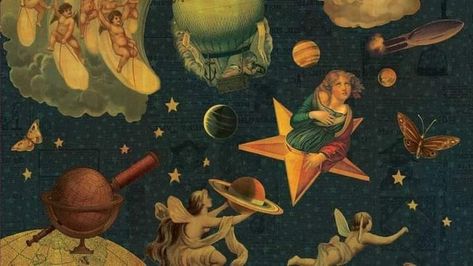 Smashing Pumpkins Wallpaper, Mellon Collie And The Infinite, Pumpkins Wallpaper, Wallpaper Hippie, Mac Backgrounds, The Smashing Pumpkins, Pumpkin Wallpaper, Wallpaper Macbook, Witchy Wallpaper