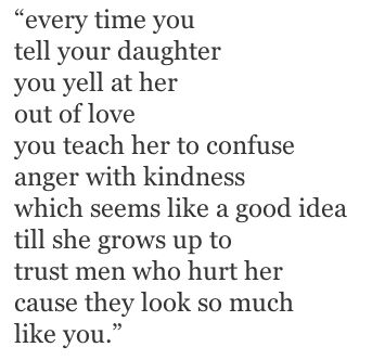 to fathers with daughters - rupi kaur Father Figure Quotes, Father Figure Aesthetic, Inspirational Divorce Quotes, Rupi Kaur Milk And Honey, Toxic Household, Father Poems, Bad Father, Toxic Love, Coping Mechanism