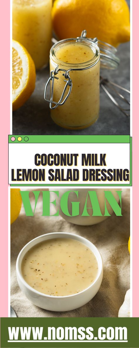 Coconut Milk Dressing, Coconut Milk Dressing Salad, Coconut Dressing For Salad, Coconut Salad Dressing, Coconut Oil Dressing, Coconut Vinegar Recipes, Creamy Aloha Dressing, Alkaline Dressing Recipes, Coconut Oil Salad Dressing