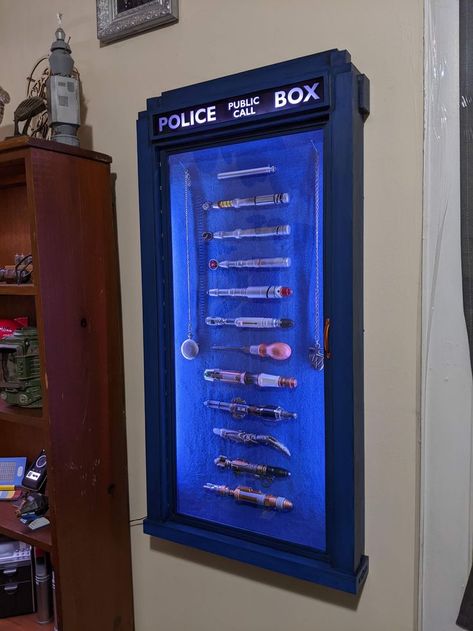 Doctor Who Room Decor, Dr Who Sonic Screwdriver, Doctor Who Room, Doctor Who Nursery, Doctor Who Decor, Doctor Who Sonic Screwdriver, Dvd Display, Hand Display, Amazon List