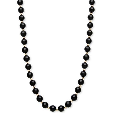 8MM Polished Black Onyx Gemstones #jewelry Buying Gold, Gold Alloys, Onyx Bead, Pandora Bracelet, Watch Necklace, Gold Plated Jewelry, Necklace For Women, 10k Gold, Gold Beads