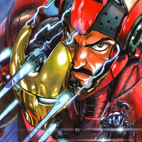 Marvel 4k, Yusuke Murata, Iron Man Art, Marvel Iron Man, Marvel Comics Art, Ms Marvel, Manga Artist, American Comics, Superhero Art