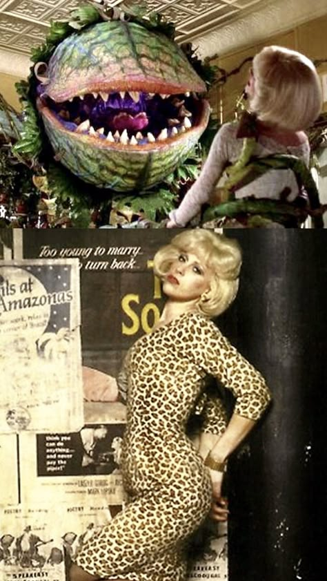 Campy Horror Aesthetic, Audrey Little Shop Of Horrors Costume, Little Shop Of Horrors Aesthetic, Little Shop Of Horrors Fanart, Orin Little Shop Of Horrors, Audrey 2 Little Shop Of Horrors, Dentist Little Shop Of Horrors, Audrey Little Shop Of Horrors, Seymour Little Shop Of Horrors