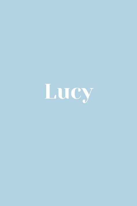 Lucy - Baby Name - Names That Start With L Summer Shopping Outfit, L Names, Baby Name, Aesthetic Outfits, Baby Names, Workout Clothes, Summer Outfits, Active Wear, Quick Saves