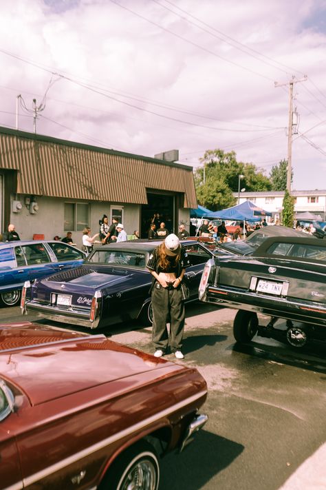 lowrider impala cadillac chevrolet car 1960 gangster los angeles vibe car aesthetic lowrider photography, film photography chicana, mexican, outfit, lowrider, chicano culture, chicano outfit, mexicana, brown pride, lowlow, california Low Rider Culture, Chicano Photography, Low Rider Aesthetic, 90s Chicano Style, Chicano Photoshoot, Cholo Aesthetic, Chicano Pictures, Lowrider Photoshoot, Lowrider Photography