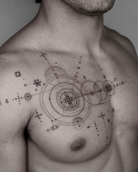 My representation of the Quantum field theory “the interaction of two separate physical systems (such as particles) is attributed to a… | Instagram Quantum Physics Tattoo, Physics Tattoos, Quantum Field, Quantum Physics, Tattoo Sleeve, Compass Tattoo, Sleeve Tattoos, Geometric Tattoo, Tattoos For Guys