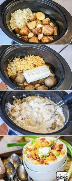 My Husband said this is the BEST Soup! Loaded Potato Soup Crock Pot recipe #crockpot #slowcooker #soup Loaded Potato Soup Crock Pot, Baked Potato Soup Recipe, The Best Soup, Potato Soup Crock Pot, Best Soup, Loaded Potato Soup, Crock Pot Recipe, Loaded Baked Potato Soup, Loaded Baked Potato