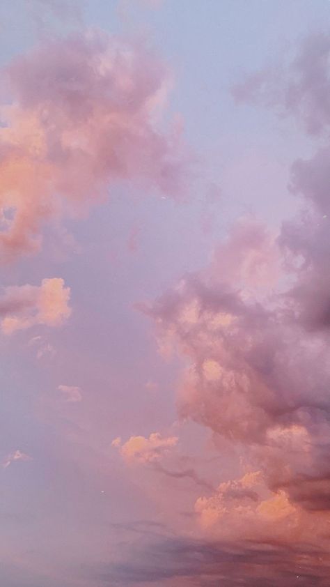 Sky Photo, Pink Clouds, Sky Aesthetic, Aesthetic Iphone, Aesthetic Backgrounds, Aesthetic Iphone Wallpaper, Iphone Background, Phone Backgrounds, Iphone Wallpapers