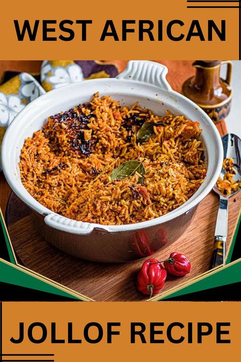 West African Jollof Rice Recipe West African Jollof Rice, Ghanaian Jollof Rice And Chicken, Jollof Rice Liberian, Liberian Jollof Rice Recipe, Joloff Rice Recipe Ghana, Liberian Jollof Rice, Joloff Rice Recipe Nigerian, Ghana Jollof Rice Recipe, Jollof Rice Ghanaian