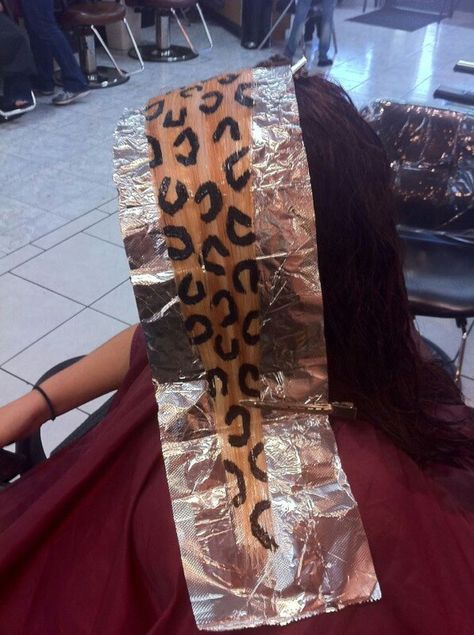 Specially done cheetah print dyed hair!! Cheetah Print Hair, Layer By Layer, Leopard Print Hair, Cheetah Pattern, Dyed Hair Inspiration, Hair Tattoos, Funky Hairstyles, Estilo Punk, Creative Hairstyles