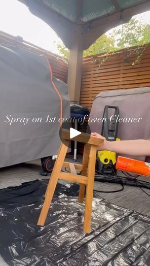 6.5K views · 545 reactions | Want to see how I changed up my wooden stool (again)

Ive got quite a few new followers lately, this was a hit a year ago so thought I’d dust it off & re run it.

What you need :-
*Stool
*Can of oven Cleaner
*Paint brush
*Bleach
Steps on my reel how I did mine.
*
I’m so pleased with how it turned out, I wasn’t to keen on the orangey wood before.

What do you think ? let me know

#ovencleaner #diy #ovencleanerstripping #woodstripping #hometips #modern_homestyle #sharingtips #stools #bleached #upcycled #upcycleart #upcyclefurniture #orangewood #viralreel #viralvídeo #homeaccountsofinstagram #bleaching #upcycled #homehack #budgetinteriors #moderncountryhome | Maria Harris | Mariah Carey · Fantasy (Bad Boy Mix) Cleaning Paint Brushes, Refinish Furniture, Oven Cleaner, Wooden Stool, Orange Wood, Got Wood, New Followers, Upcycled Art, Furniture Refinishing