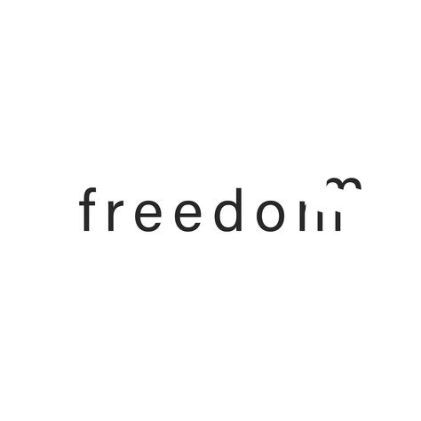 A REDESIGN OF THE CREATIVE "FREEDOM"........ #freedom #logo #graphicdesign #creative #graphicdesign0143 Freedom Logo Design Ideas, Freedom Logo, Freedom Design, Creative Freedom, Logotype Design, Minimal Logo, Logo Design, Graphic Design, Wine