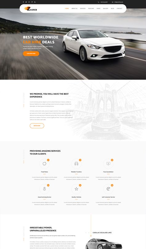 Limousine, Transport, Car Hire HTML Website Template Html Website, Html Website Templates, Car Hire, Zagreb, Website Templates, Website Template, Helicopter, Design Template, Transportation