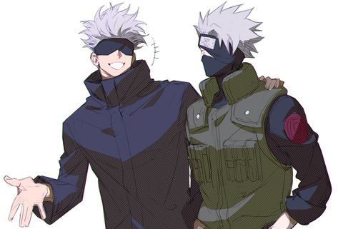 Kakashi Sensei, Kakashi Hatake, Anime Crossover, Naruto Shippuden Anime, Naruto Characters, Fanarts Anime, All Anime, Naruto Uzumaki, Anime Naruto