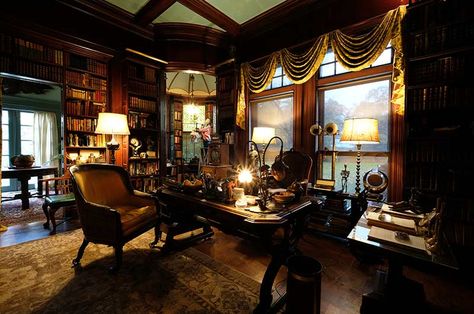 Set Decor / Film Decor Features: KNIVES OUT Knives Out House, Salvatore Boarding House, Places In Boston, Holmes Movie, Christopher Plummer, 85th Birthday, Dark Academia Decor, Meditation Retreat, Set Decor