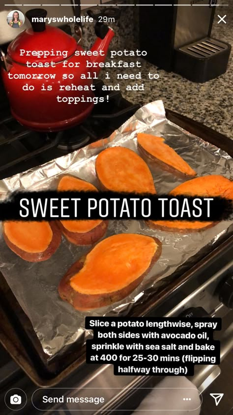 Sweet Potato Toast Sweet Potatoes Toast, Sweet Potato Toast How To Make, Sweet Potato Toast Recipes, Sweet Potato Recipes Healthy Baked, Sweet Potato Avocado Toast, Sweet Potato Healthy, Breakfast Sweet Potato, Healthy Sweet Potato Recipes, Sweet Potato Toppings