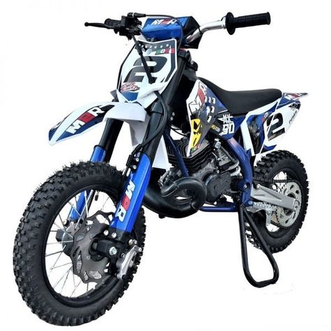 Minimoto de cross a gasolina 50cc, PPCM2R-BLUE, AZUL, Arranque a Patada, Coches eléctricos y motos para niños a batería 12v con mando RC, quads infantiles, tractores infantiles, camiones para niños, realizamos envíos a domicilio. Rc Tractors, R34 Gtr, Editing Lightroom, Moto Cross, Photo Editing Lightroom, Motocross, Tractor, Photo Editing, Garage