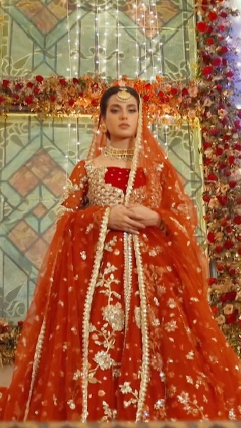 Iqra aziz Bridal Dresses 2022, Latest Pakistani Dresses, Asian Wedding Dress Pakistani, Khuda Aur Mohabbat, Red Bridal Dress, Shadi Dresses, Iqra Aziz, Wedding Lehenga Designs, Asian Bridal Dresses