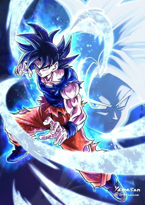 Goku Ui, Goku Vs Jiren, Original Dragon Ball, Goku Super Saiyan Blue, Dbz Drawings, Ultra Instinct Goku, Goku Ultra Instinct, Dokkan Battle, Dragon Ball Z Dragon