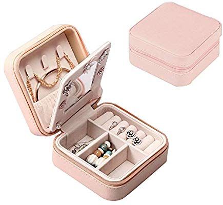 Organise Jewellery, Portable Jewelry Organizer, Wedding Dress Jewelry, Jewelry Storage Box, Leather Jewelry Box, Jewelry Organizer Diy, Travel Jewelry Box, Necklace Organizer, Earring Organizer