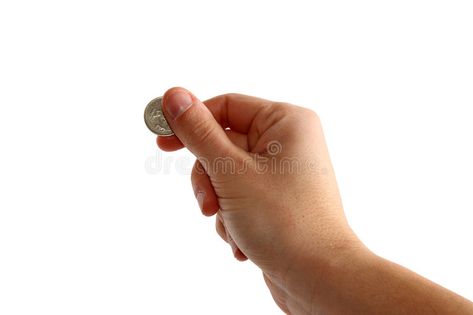 Hand holding coin. On white background #Sponsored , #PAID, #sponsored, #holding, #white, #coin, #Hand Branding Behance, Reference Drawing, Body Reference Drawing, Body Reference, Hand Holding, Reference Photos, Stock Images Free, Holding Hands, White Background