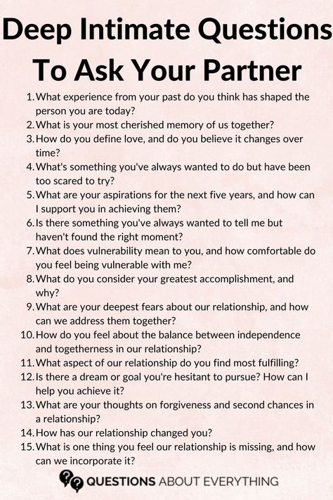 Questions To Ask Your Partner, Deep Conversation Topics, Deep Conversation Starters, Questions To Get To Know Someone, Conversation Starters For Couples, Intimate Questions, Deep Questions To Ask, Great Questions, Relationship Lessons