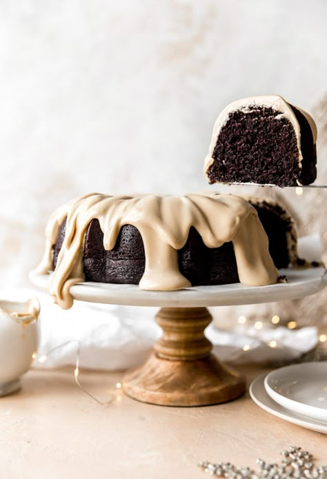 Espresso Bundt Cake, Chocolate Cake Batter, Espresso And Cream, Baking Journal, Chocolate Bundt, Chocolate Bundt Cake, Bundt Cake Pan, Rich Chocolate Cake, Pound Cakes